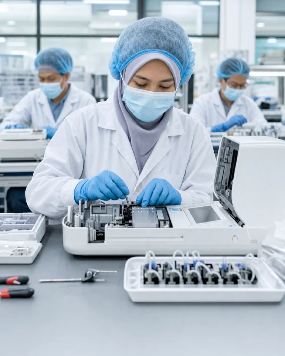 Medical device manufacturing laboratory