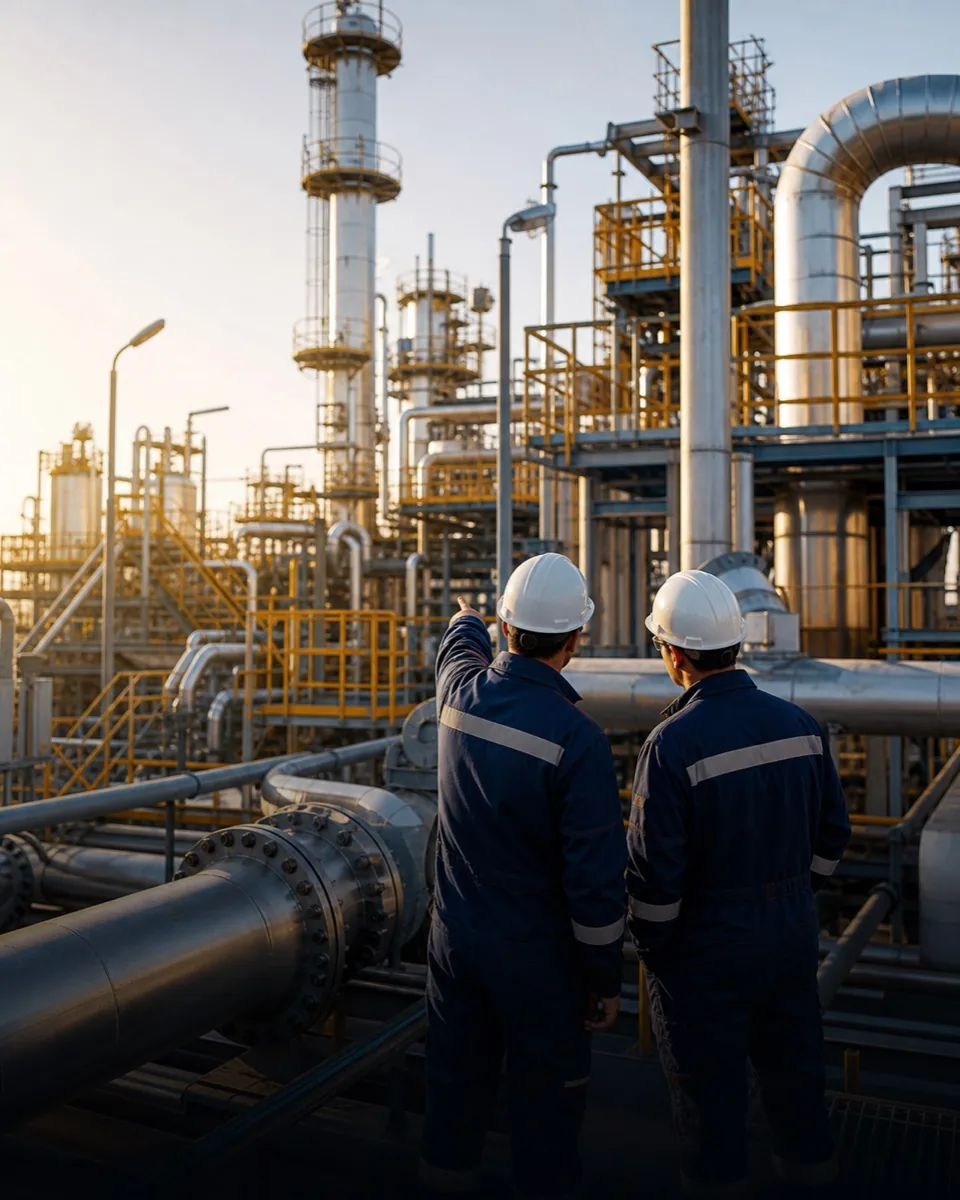 Oil and gas processing facility