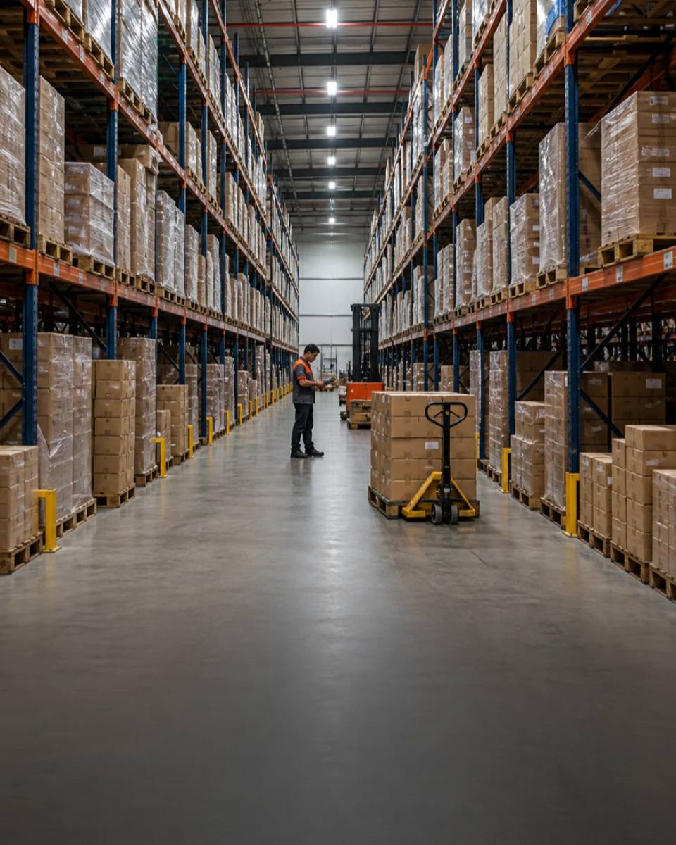 Retail distribution and sorting centre